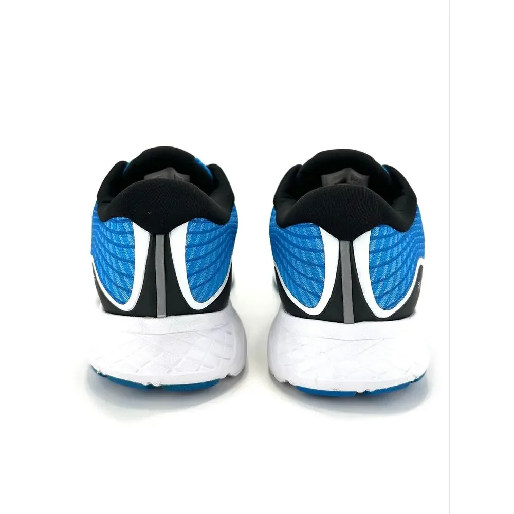 Saucony Ride ISO Everun Men Running Shoes Size 11.5 Blue/White/Black Knit Comfy